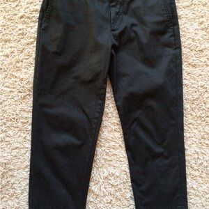 Women’s Black Dress Cropped Pants From Banana Republic Size 6P